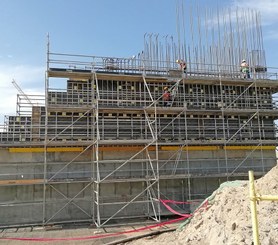 Ejecución de muros de geometría variada Ejecución de muros de geometría variada