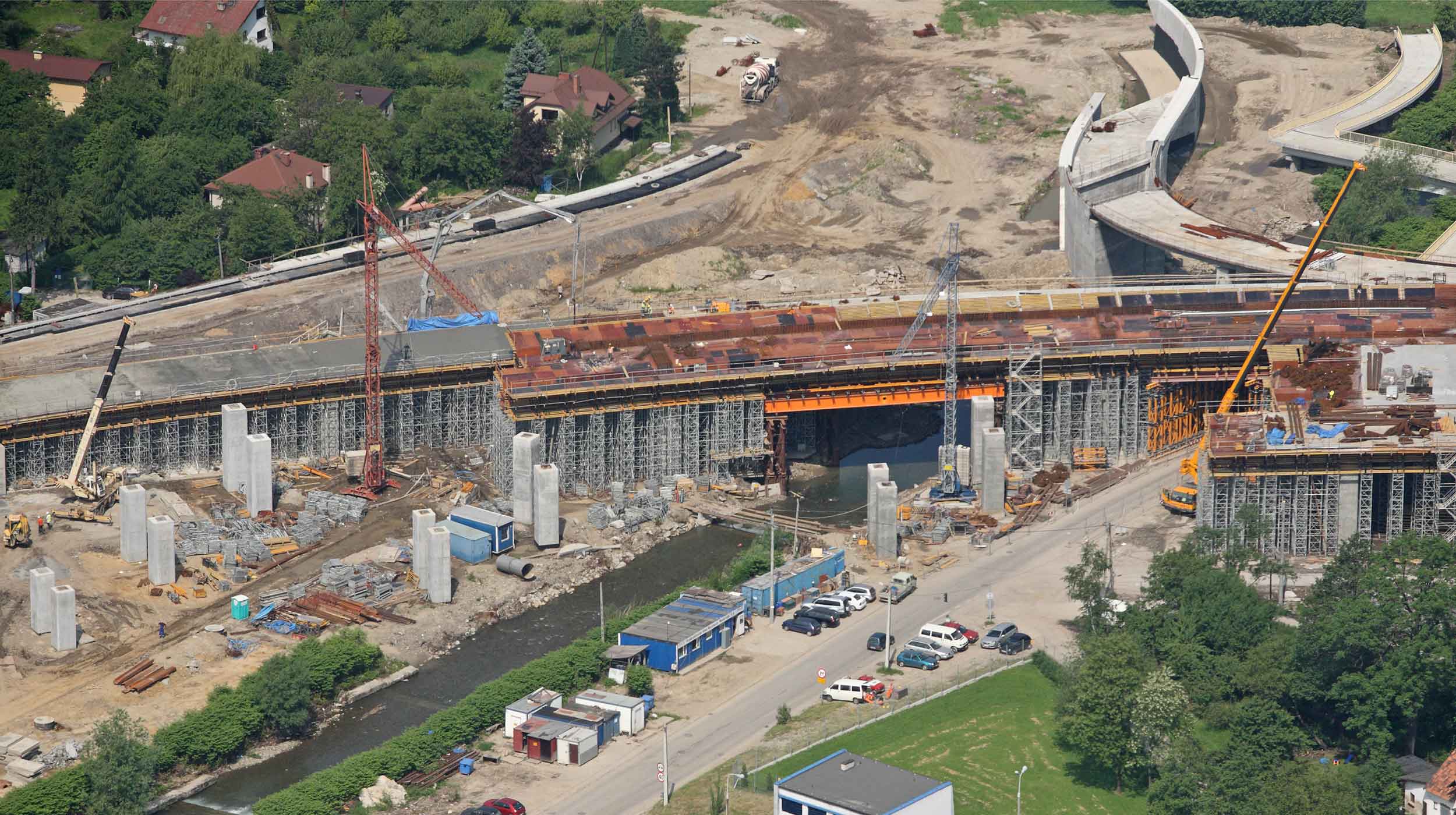 La mayor autopista de Polonia conecta la zona de Bielsko-Biala con Eslovaquia.