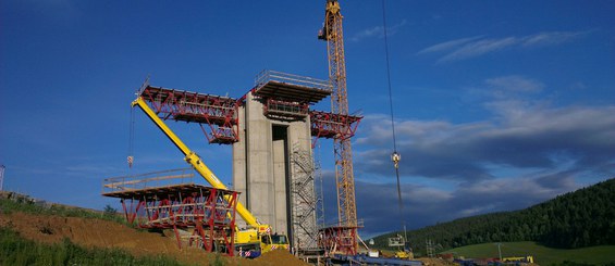 Puente en km 81,1- Autopista D1, Bertotovce, República Eslovaca