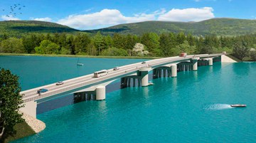 Puente Santa Elvira, Valdivia, Chile