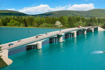 Puente Santa Elvira, Valdivia, Chile