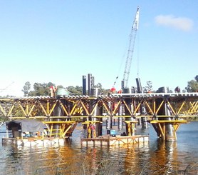 Puente Santa Elvira, Valdivia, Chile