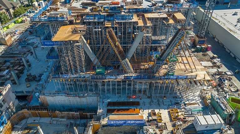 Eficiencia con sistemas ULMA en la remodelación del hospital Royal Columbian