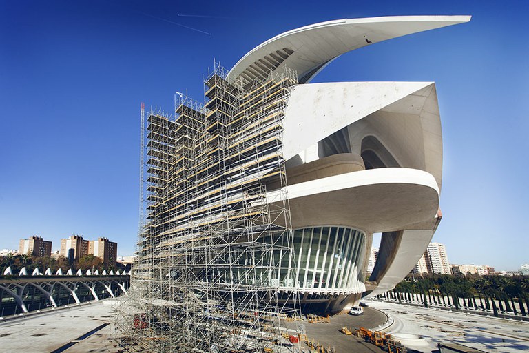 Rehabilitación del Palacio de las Artes, Valencia, España