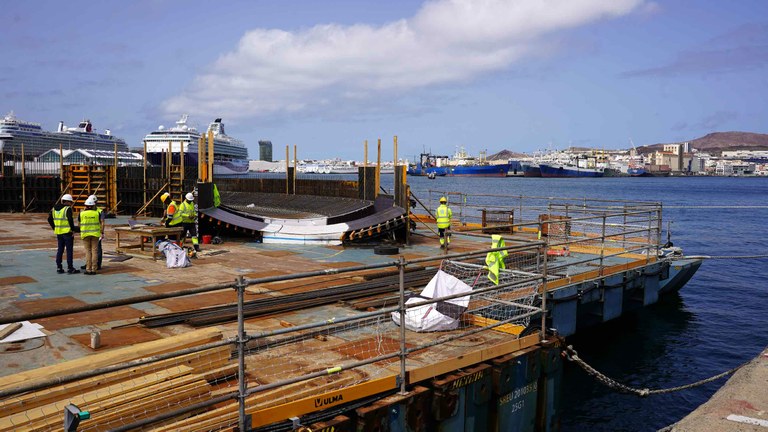Ingeniería de moldaje para la energía eólica marina flotante