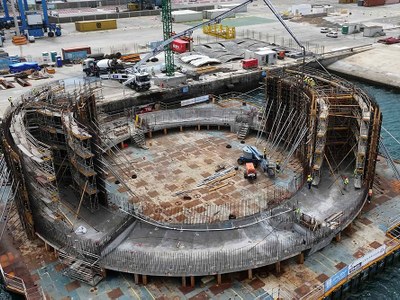 Ingeniería de moldaje para la energía eólica marina flotante