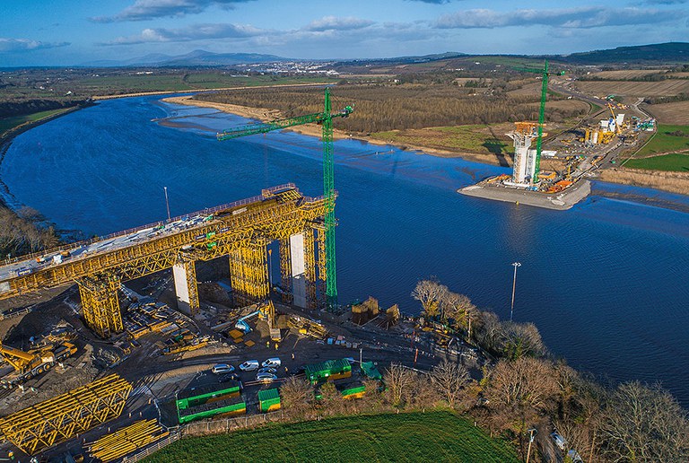 New Ross, el puente extradosado más largo del mundo