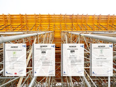 ULMA supera con éxito el proceso de renovación de certificaciones que afianzan su estrategia de sostenibilidad