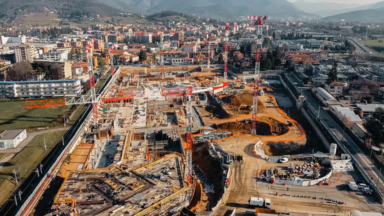El sistema MBP garantiza la seguridad en la construcción de una 'Smart city' en Bérgamo