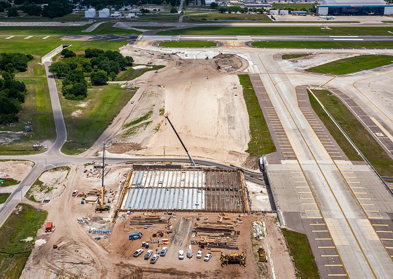 Soluciones premontadas en el Aeropuerto International de Tampa, EE.UU