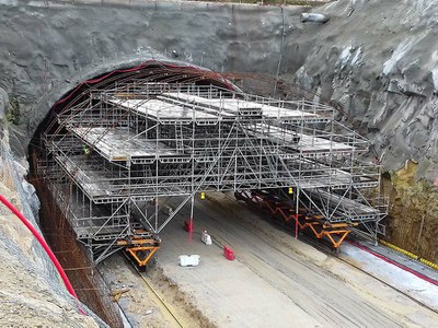 Túnel Aguas Santas, Oporto, Portugal