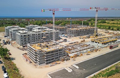Tecnología constructiva aplicada a grandes complejos residenciales