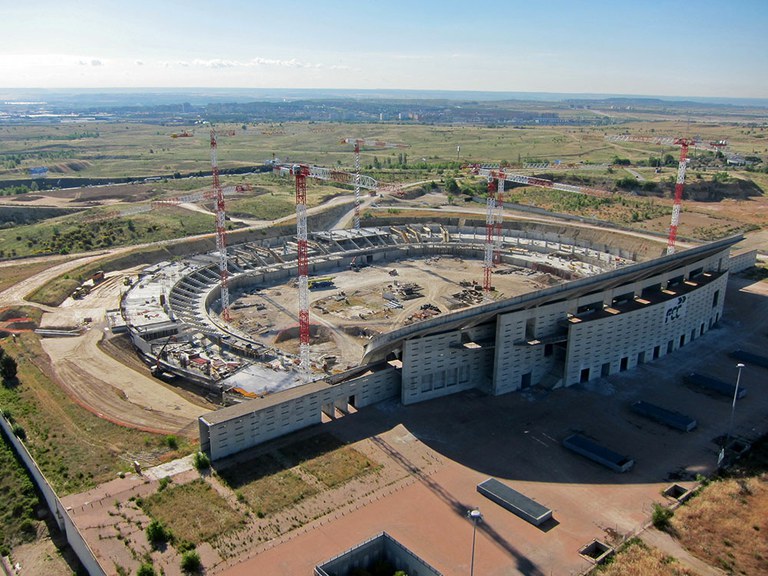 ULMA participa en el recién inaugurado estadio Wanda Metropolitano en Madrid