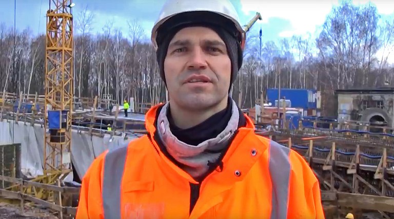 Adrian Dyraga, Jefe de Obras de Puentes - Intercor